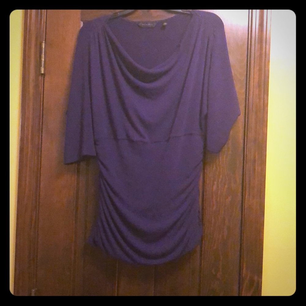 Short dark purple dress/shirt